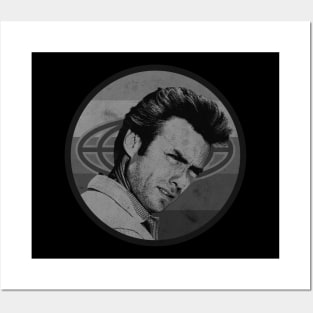 Golden Age Eastwood BW Posters and Art